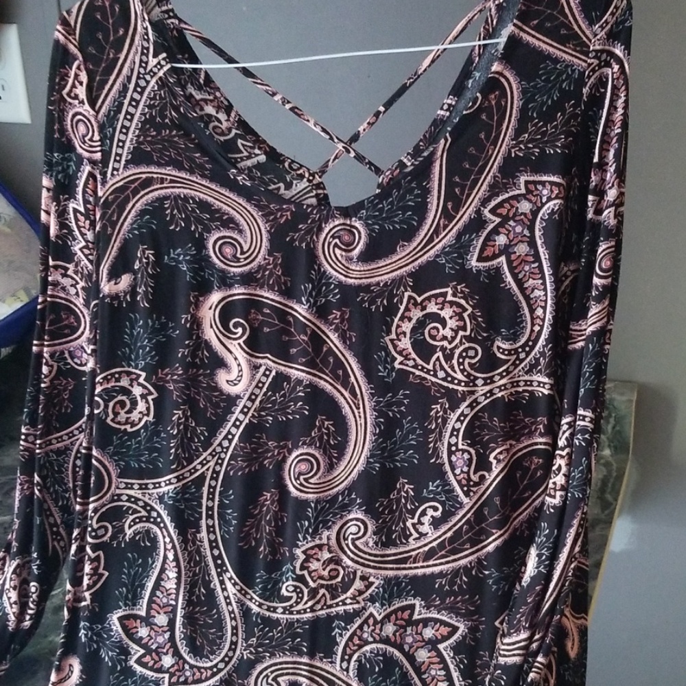 Long sleeved (slitted) tunic  NWT